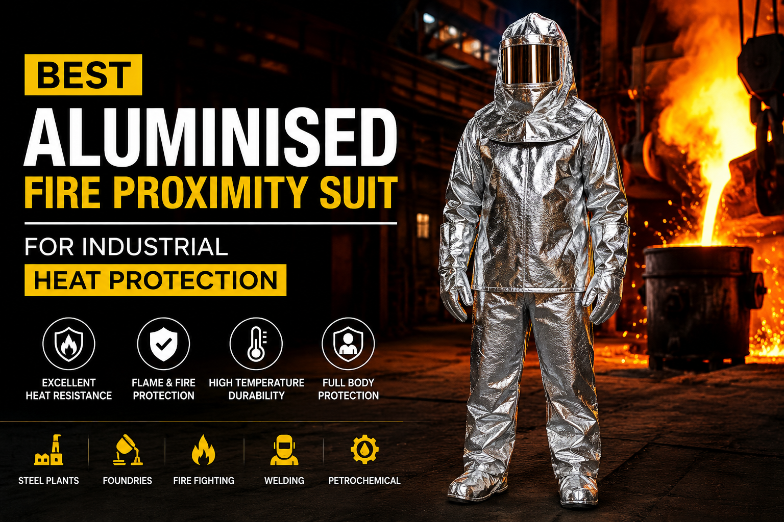 Best Aluminised Fire Proximity Suit